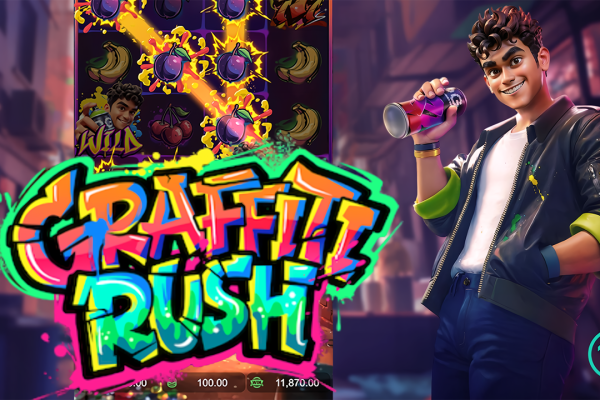 Graffiti Rush PG Soft Slot Online Paling Berwarna & Gacor