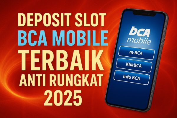 Deposit Slot BCA Mobile Terbaik Anti Rungkat 2025